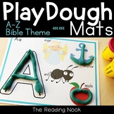 Play Dough ABC Mats Bible Themed