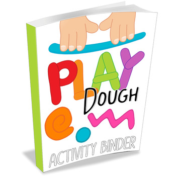 Preview of Play Dough Activity Binder