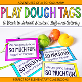 Play Dough Bag Tags - Back to School Student Gift and Acti