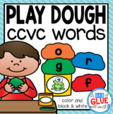 Play Dough CCVC Word Building Activity