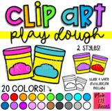 Play Dough Clip Art / Set of 41 Images