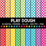 Play Dough Digital Paper