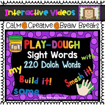 Preview of Play Dough Dolch Sight Words