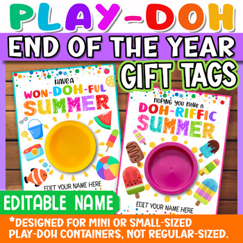 DOHriffic Christmas Play Dough Tags, Printable PDF - My Party Design