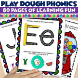 Play Dough Mats Phonics Language Centers