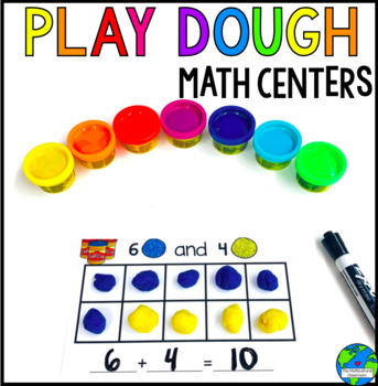 Preview of Play Dough Math Centers