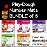Play-Dough Math Mats - Number Sense, BUNDLE