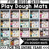 Play Dough Mats BUNDLE for Holidays, Seasons, Alphabet & D