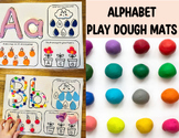 Play Dough Mats Alphabet Letters