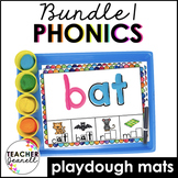 Phonics Spelling Patterns Playdough Mats Bundle 1 - Fine M