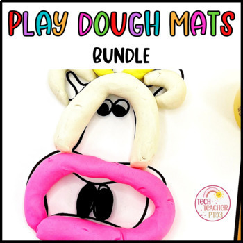 Preview of Play Dough Doh Mats Bundle