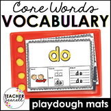 Core Vocabulary Activities Playdough Mats - Fine Motor Activities