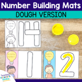 Dough Number Building Mats | Fine Motor Number Center