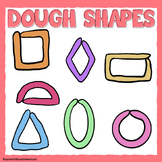 Play Dough Shapes Clip Art