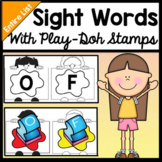 Play Dough Stamping Mats for the Entire Dolch List {220 Words!}