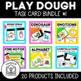 Play Dough Task Cards Growing Bundle