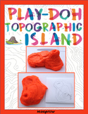 Play Dough Topographic Island- MidnightStar