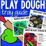 Play Dough Tray Activity Guide for Preschool, Pre-K, TK, a