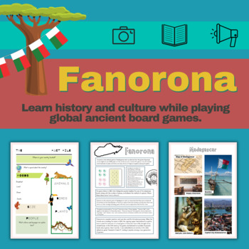 Preview of Play Fanorono Board Game: Learn About Madagascar History and Board Games