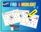 Play Find & Highlight A-Z 26 Letters Activity