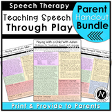 Play Handout Bundle 3: Promoting Speech and Language Development