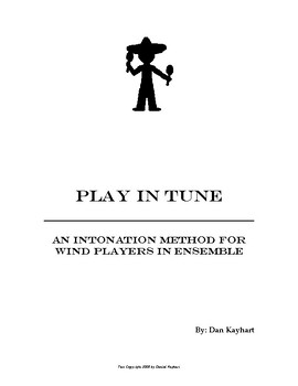 Preview of Play In Tune - Intonation Method for Wind Band