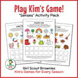 Play Kim's Game! - Girl Scout Brownies - "Senses" Activity