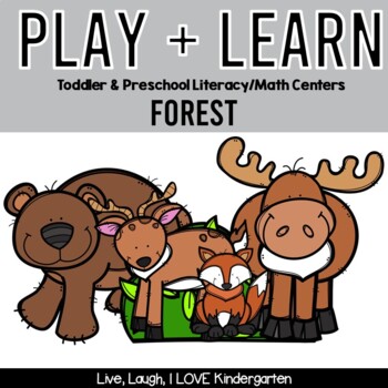 Preview of Play + Learn: Forest [Toddler & Preschool Centers]