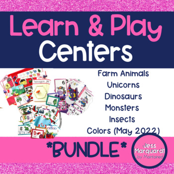 Preview of Play & Learn - Play Based Learning Centers BUNDLE