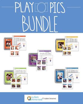 Preview of Play Pics - Functional Play Skills Bundle