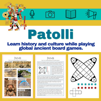 Preview of Play Patolli Board Game: Learn About Mesoamerica and Board Games