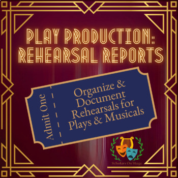 Preview of Play Production: Rehearsal Reports