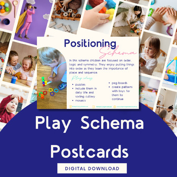 Preview of Play Schema Postcards