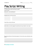 Play Script Writing Template