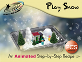 Play Snow - Animated Step-by-Step Recipe - PCS