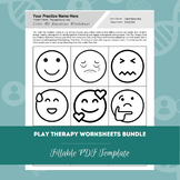 Play Therapy Worksheets Bundle | PDF Templates