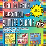 Play To Learn 3-4 Year Old Preschool Curriculum Hands-On L