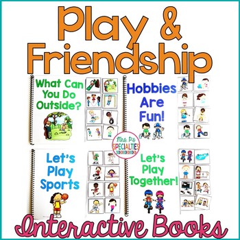 Preview of Play and Friendship Interactive Books Level 1