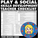 Play and Social Skills Development Checklist [PRINTABLE]