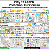 Play to Learn Preschool Themed Curriculum - Growing Bundle