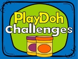 PlayDoh Art and Building Challenges