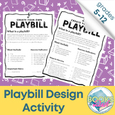 Playbill Art Activity (Great for Shakespeare units!)