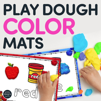 Editable Playdoh Name Mats Play Dough by Print Designs by Kris