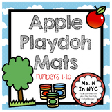 Apple Tree Playdoh Mats - Numbers 1-10 (September)