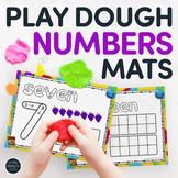 Playdoh Number Mats - Play Dough Number Mats