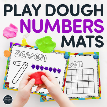 Editable Playdoh Sight Word Mats Play Dough