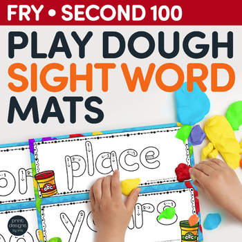 Playdough SHAPES Play Dough Mats - Playdoh Shapes Practice