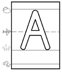 Uppercase and Lowercase Letters & Numbers 0-20 Templates