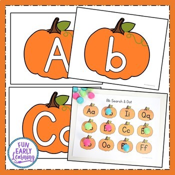 Play Dough Fun with Pumpkins! by Fun Early Learning | TpT