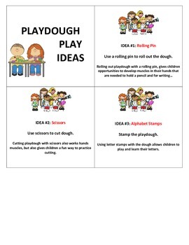 Preview of Playdough Kit